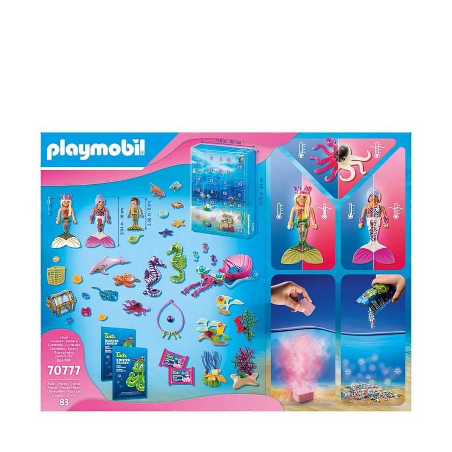 Playmobil  70777 Calendario dell'Avvento "Bagno Magico con le Sirene" 