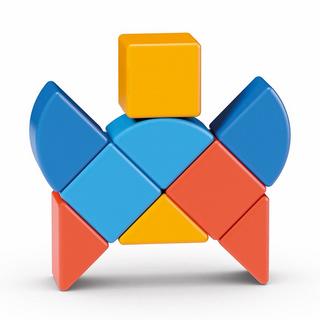 Geomag  MagiCube Tiere, 9 Teile 