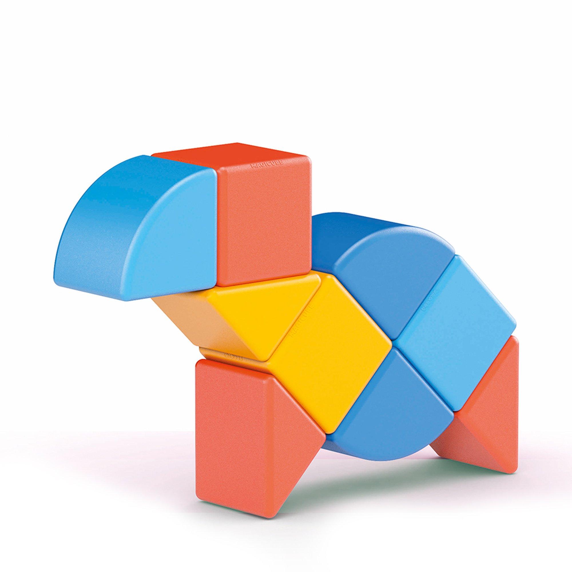 Geomag  MagiCube Animali, 9 Pezzi 