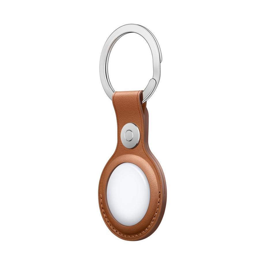 Apple AirTag Ring Leather Anhänger für Keyfinder 