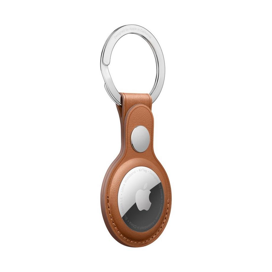 Apple AirTag Ring Leather Anhänger für Keyfinder 