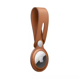 Apple AirTag Loop Leather Anhänger für Keyfinder 