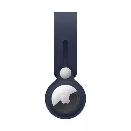 Apple AirTag Loop Anhänger für Keyfinder Dunkelblau