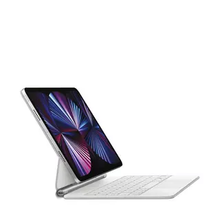 Apple Magic Keyboard (iPad Pro 11" (2021), iPad Air (2020), CH) Custodia protettiva con tastiera Bianco