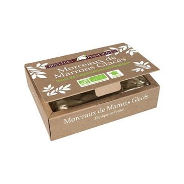 Pezzi di marroni glassati