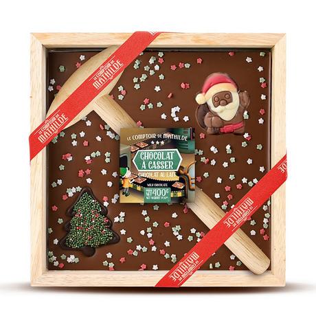 LE COMPTOIR DE MATHILDE XMAS Chocolat au lait avec marteau 