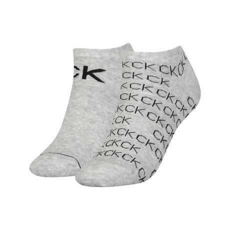 Calvin Klein Lot de 2 paires de chaussettes sneakers  