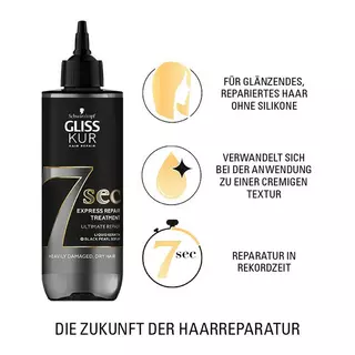 GLISS KUR Ultimate Repair Traitement Des Cheveux Ultimate Repair 7.sec 