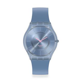 swatch SKIN DENIM BLUE Analoguhr 