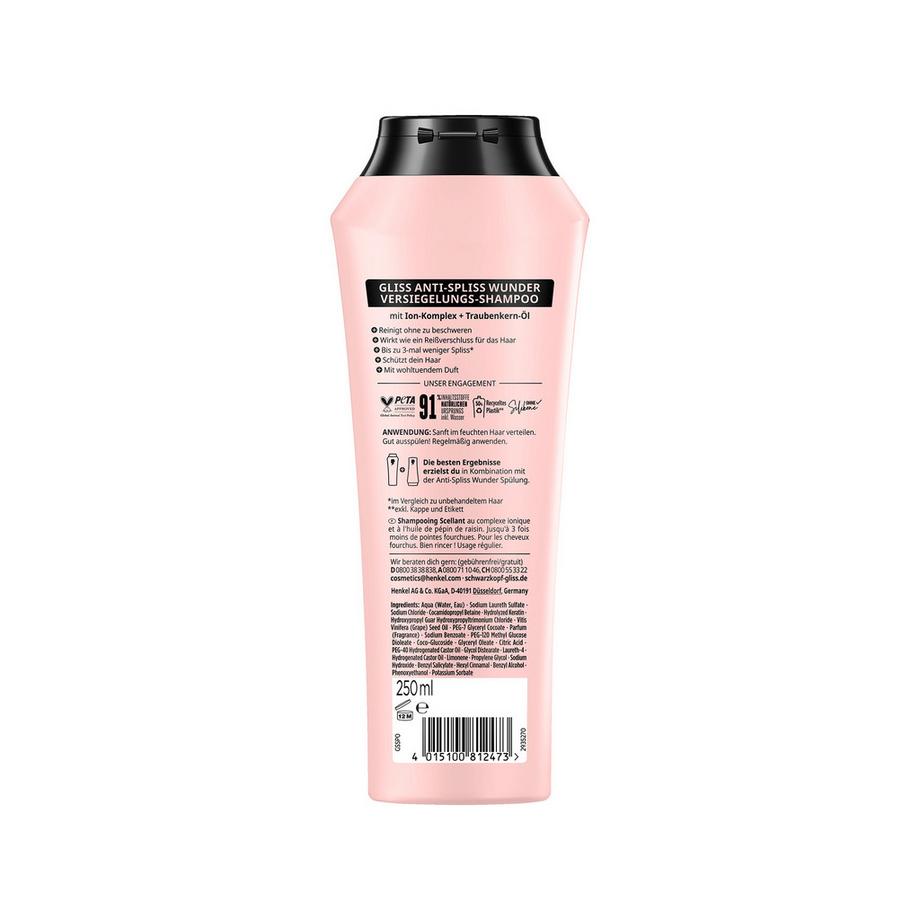 GLISS KUR Split End Anti-Spliss Wunder Shampoo 
