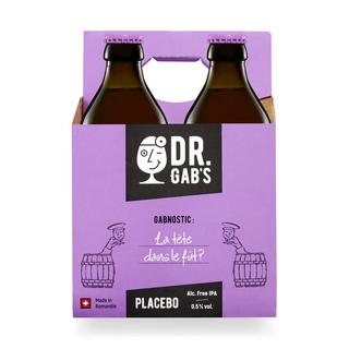 DOCTEUR GAB'S Placebo, non alcolico, 4 x 33 cl  