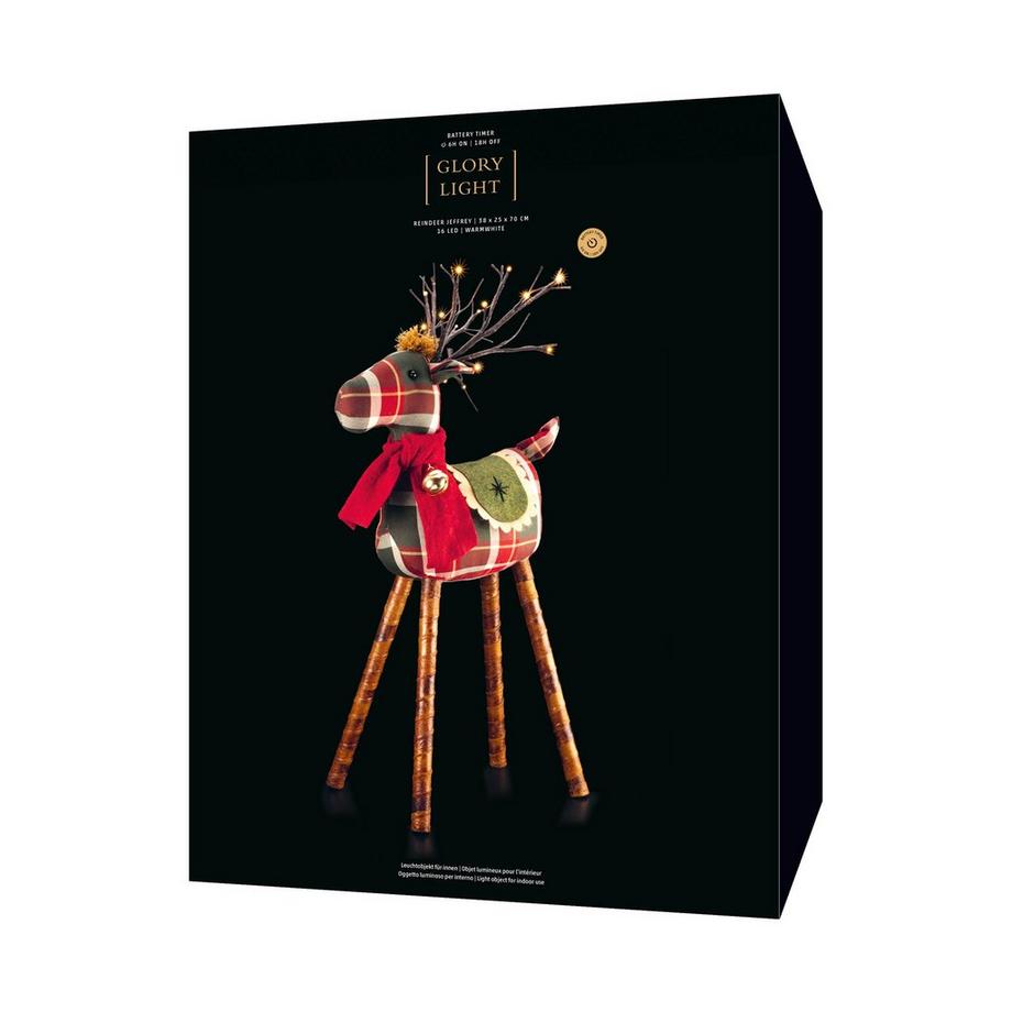 STT Objet lumineux Reindeer Jeffrey 70 