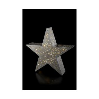STT Lichtobjekt Glamour Metal Star 28 silver 
