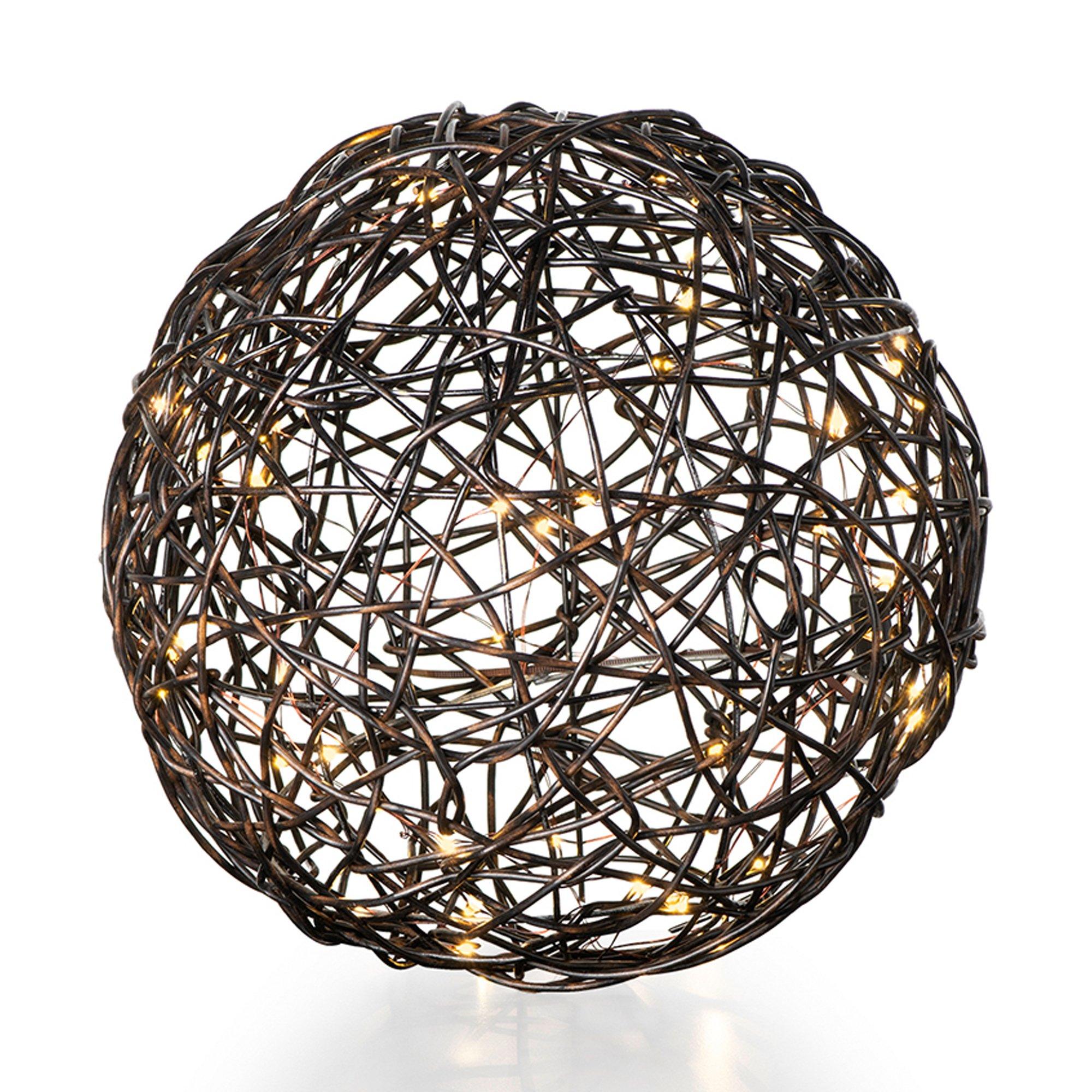 Image of STT Lichtobjekt Rattan Ball 25 - 25 cm durchm.