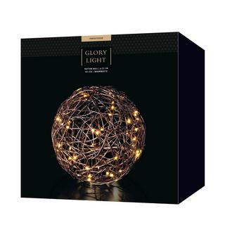 STT Oggetto luminoso Rattan Ball 25 