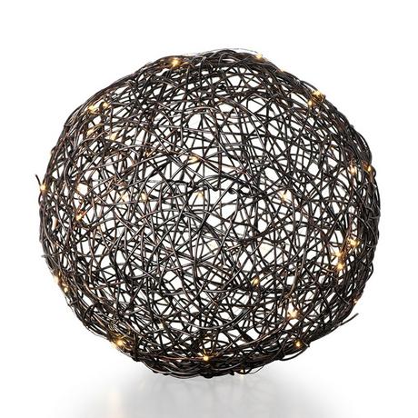 STT Oggetto luminoso Rattan Ball 35 