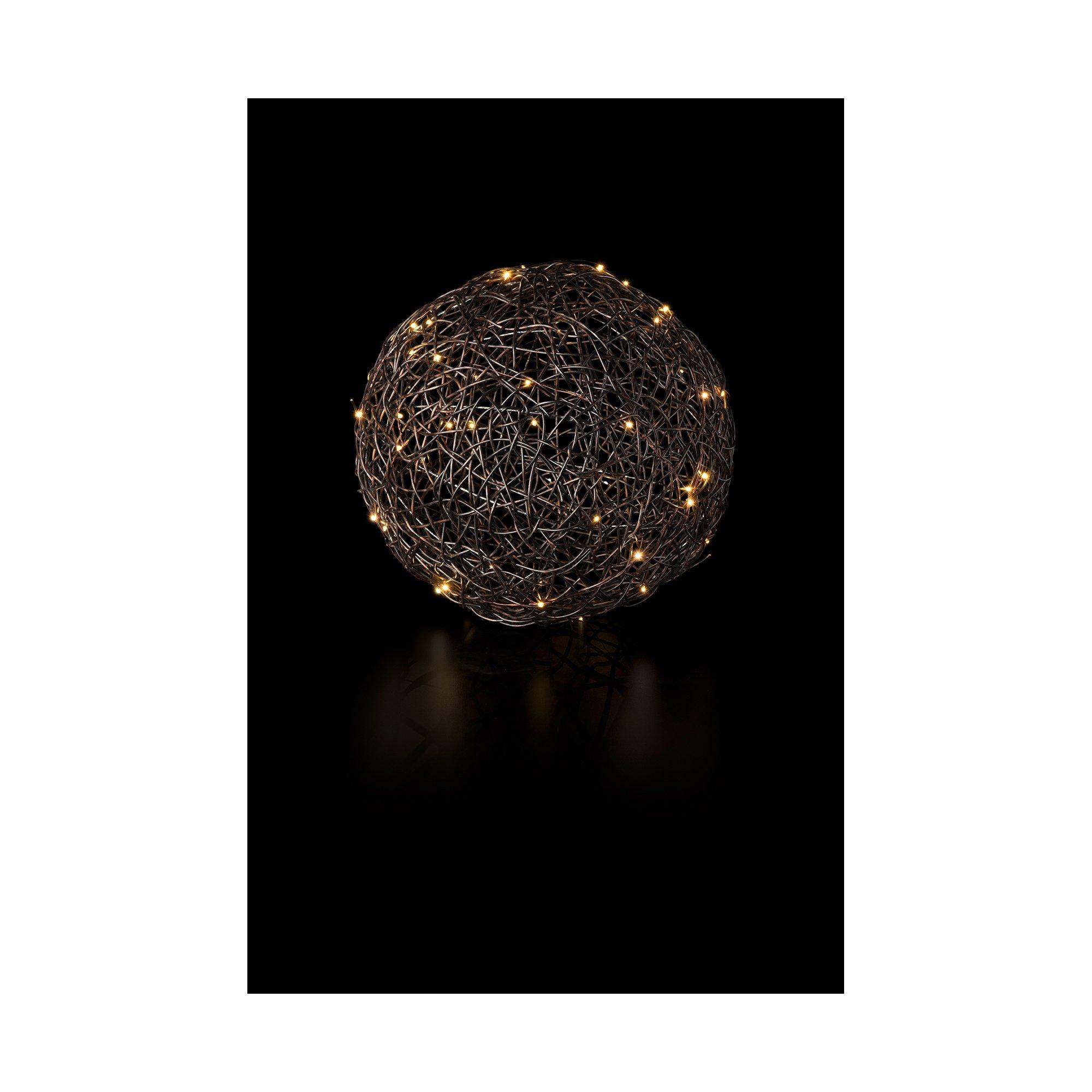 STT Oggetto luminoso Rattan Ball 35 