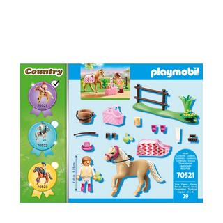 Playmobil  70521 Cavallerizza con pony beige 