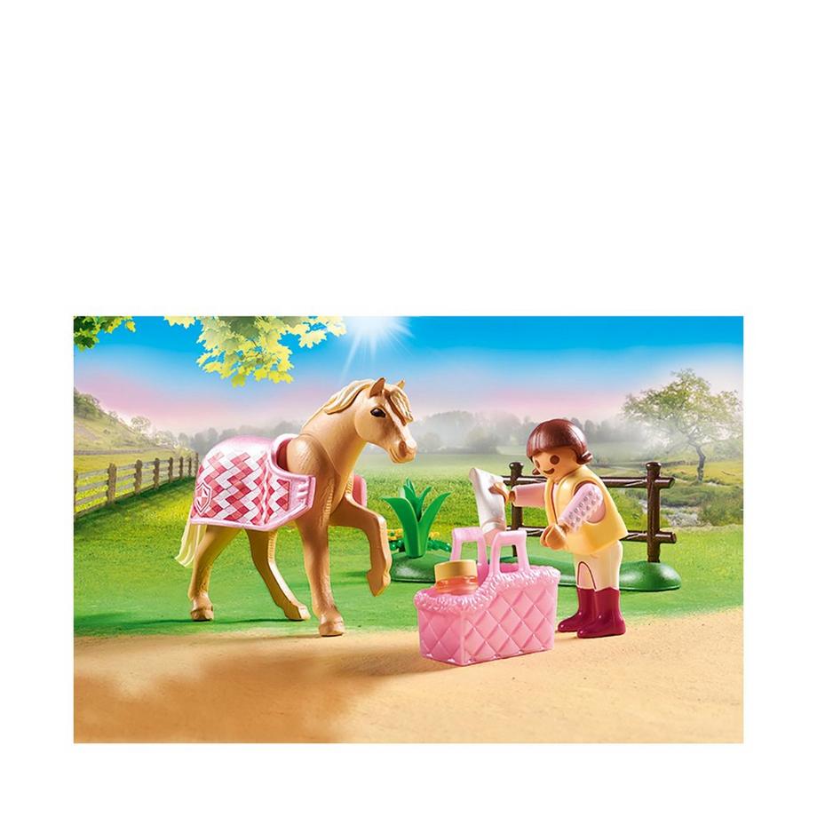 Playmobil  70521 Cavalière avec poney beige 