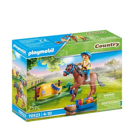 Playmobil  70523 Cavalier avec poney brun 