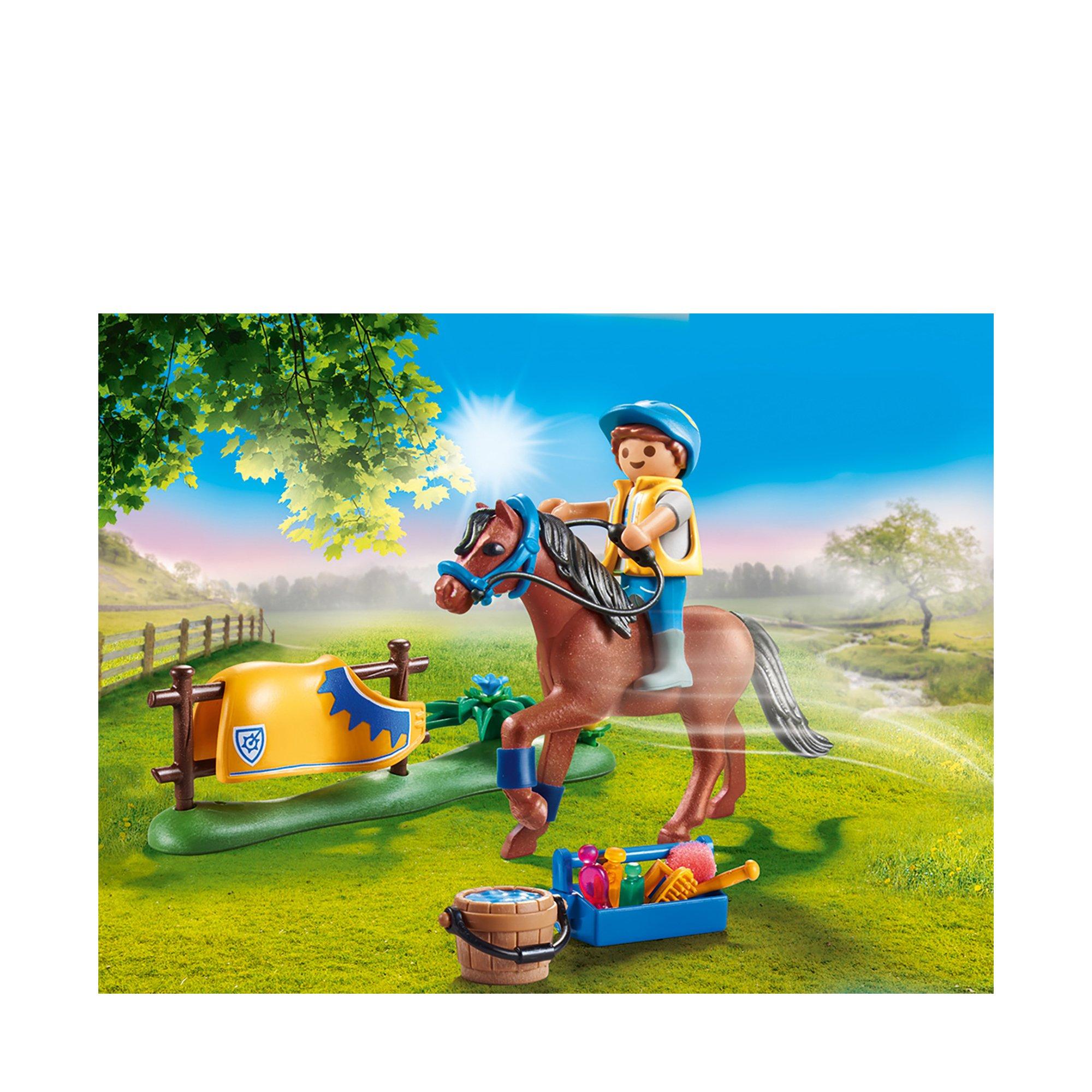 Playmobil  70523 Cavalier avec poney brun 