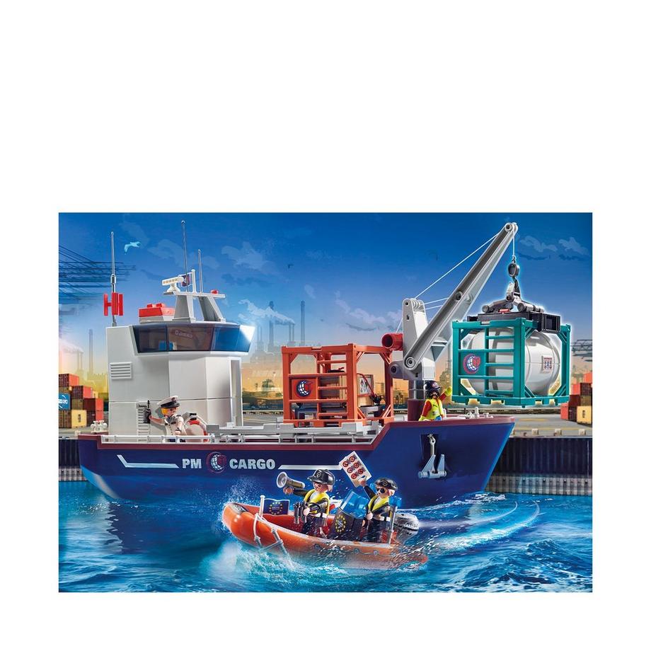 Playmobil  70769 Nave da carico con container 