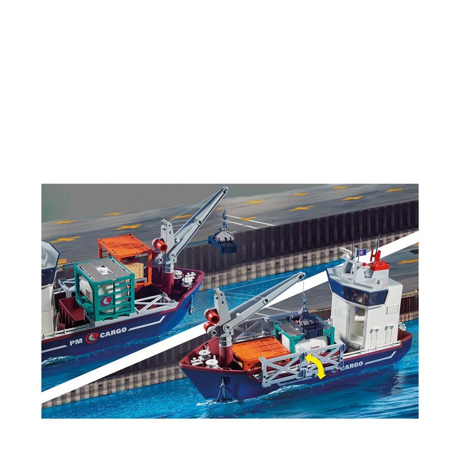 Playmobil  70769 Nave da carico con container 