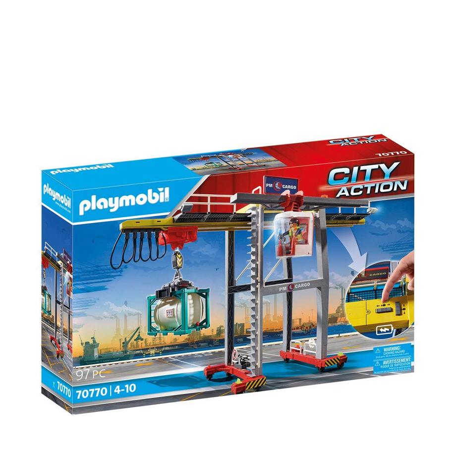 70770 Portalkran mit Containern