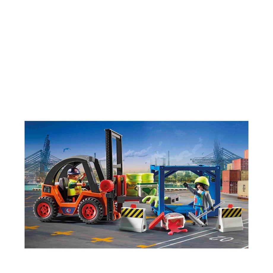 Playmobil  70772 Chariot élévateur avec cargaison 