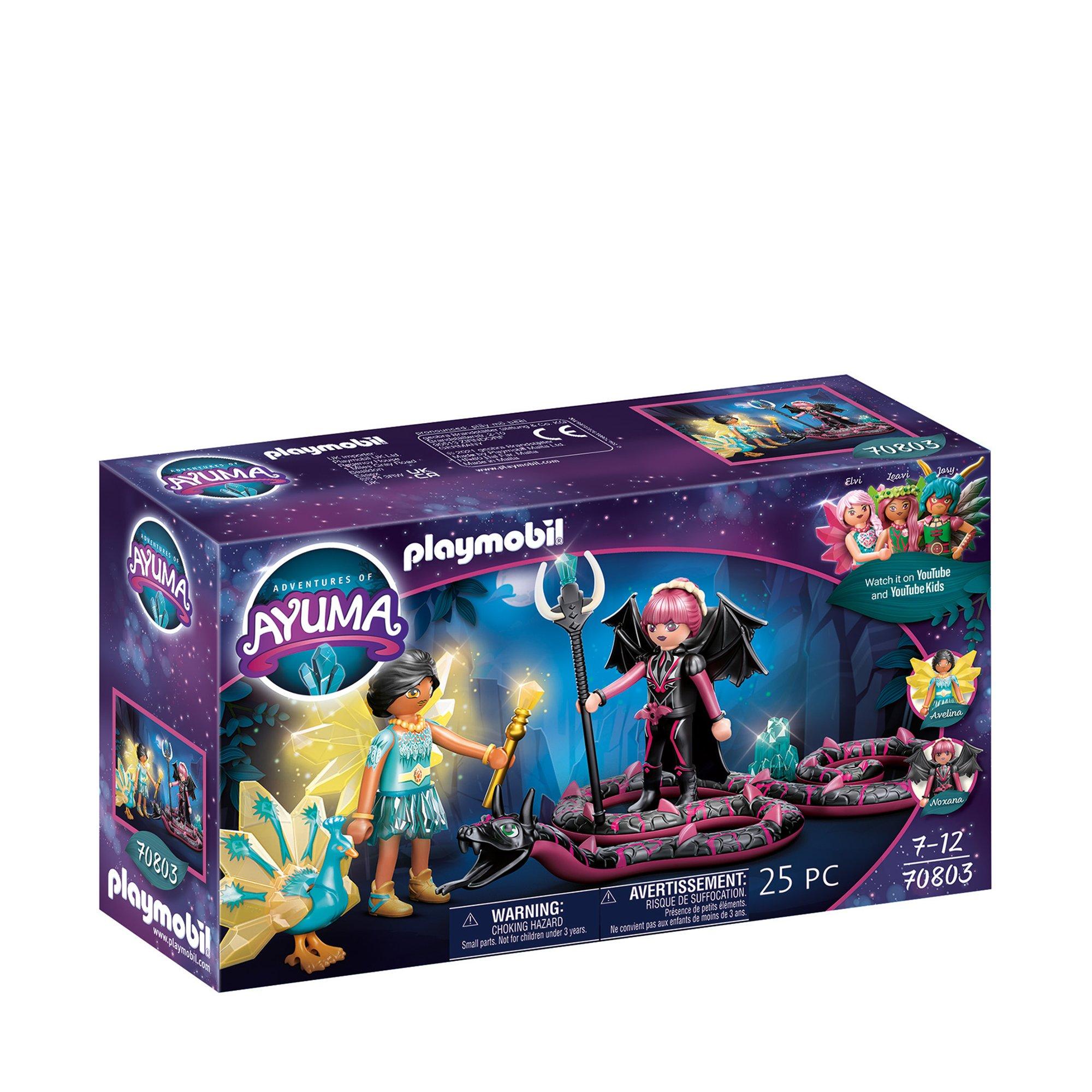 Image of Playmobil 70803 Crystal Fairy und Bat Fairy mit Seelentieren