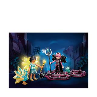 Playmobil  70803 Crystal Fairy e Bat Fairy con i compagni 