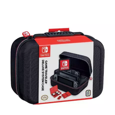 bigben Game Traveller Deluxe System Case (Switch) Tasche für Spielkonsole Black