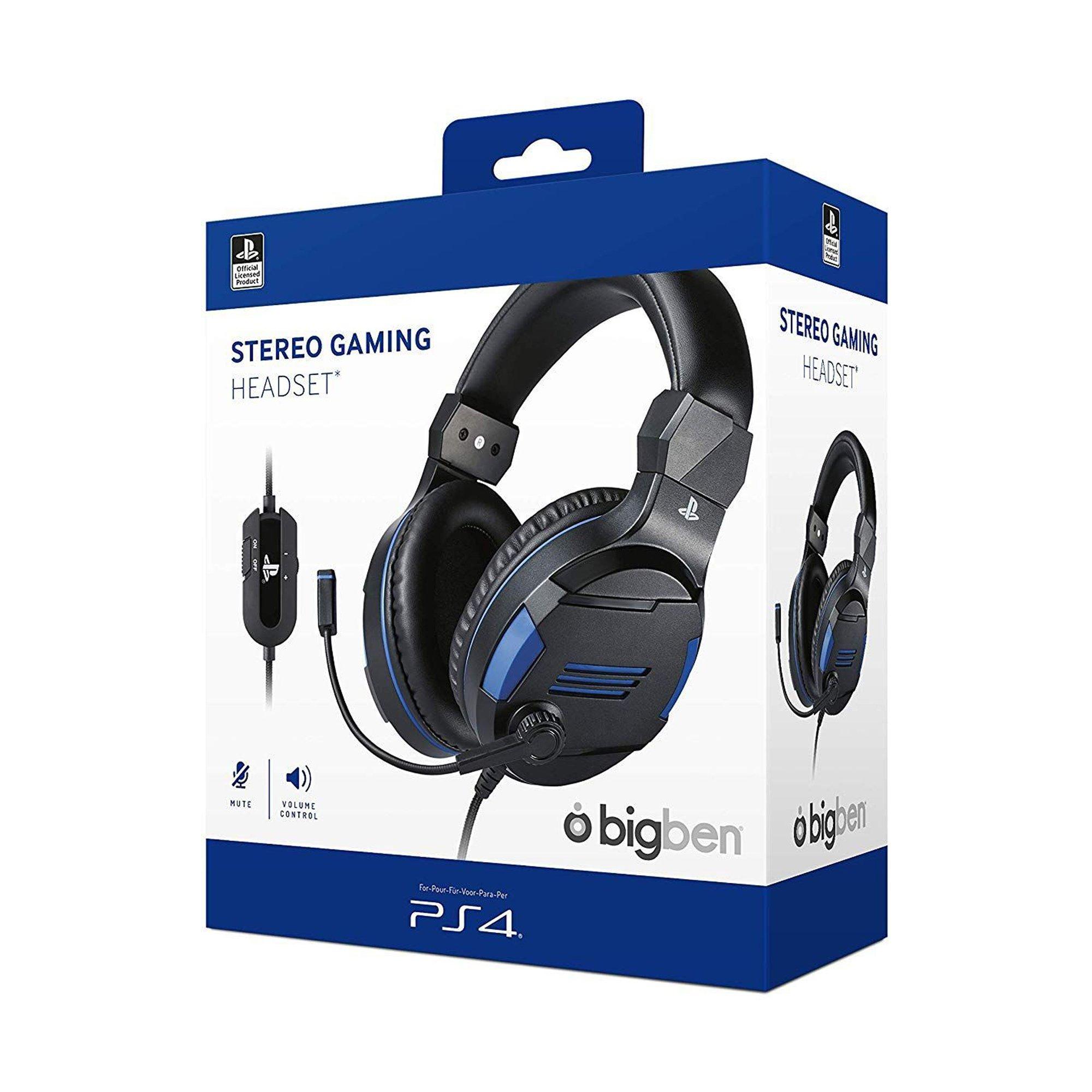 bigben V3 Stereo Headset (PS4) Cuffia per videogiochi 