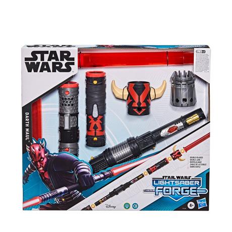 Hasbro  Spada laser elettronica di Star Wars, Darth Maul 