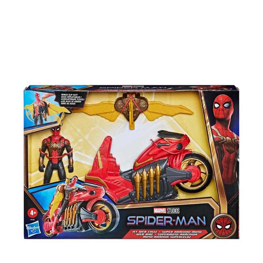 Hasbro  Marvel Spider-Man Deluxe Web Bike 