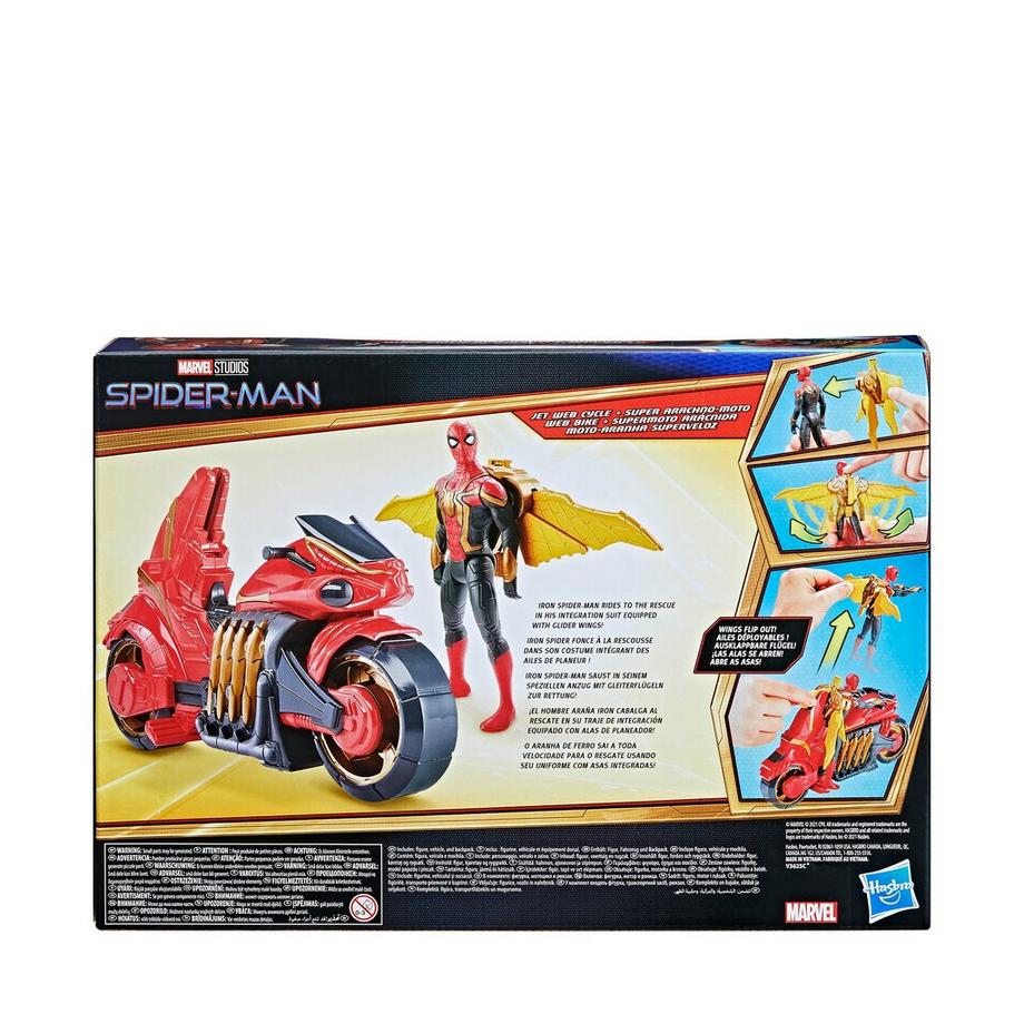Hasbro  Marvel Spider-Man Deluxe Web Bike 