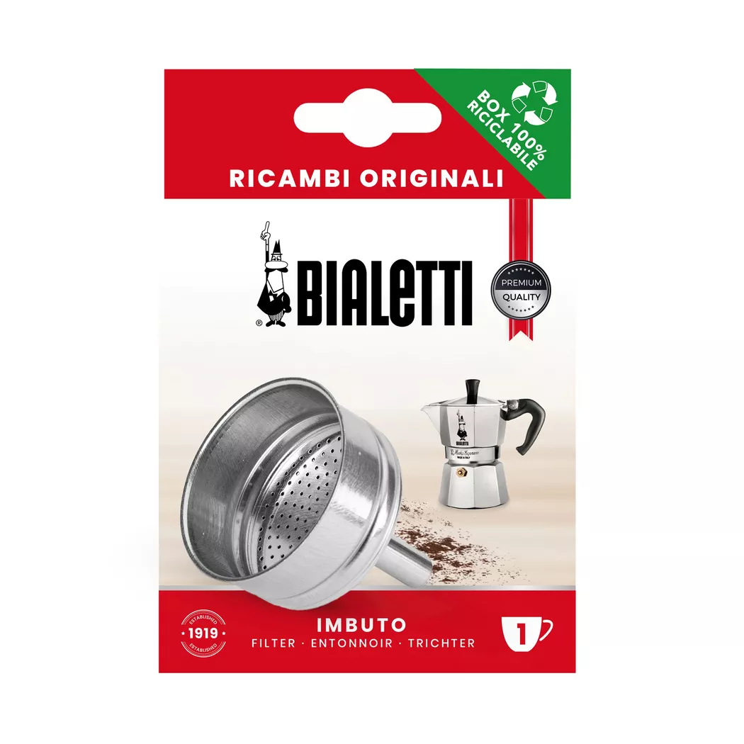 Bialetti - Filtertrichter, 45mm, Chrom