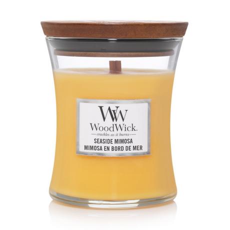 WoodWick Candle in the glass Seaside Mimosa 