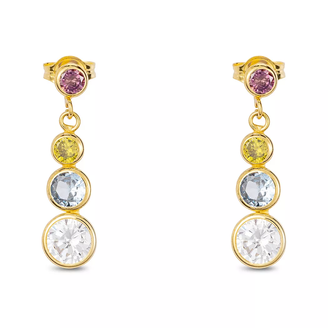 L' Atelier Gold 18 Karat by Manor - Ohrringe, One Size, Gelbgold 3