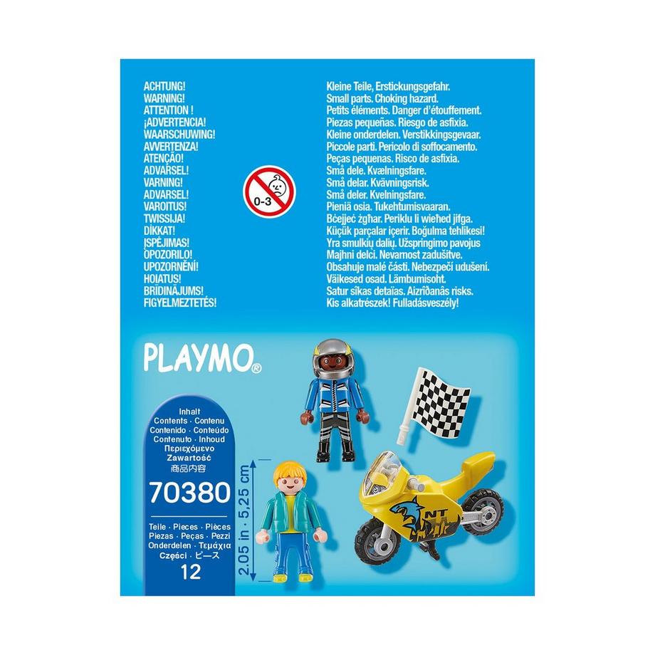 Playmobil  70380 Enfants et moto  