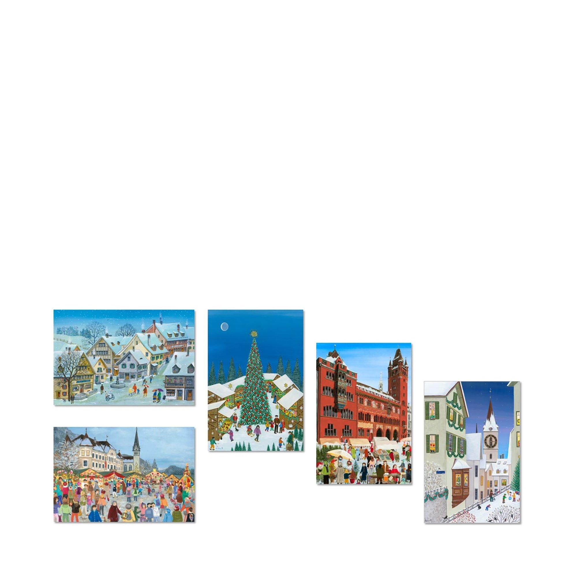 Unicef Weihnachtskarten Set Christmas in the City online kaufen MANOR