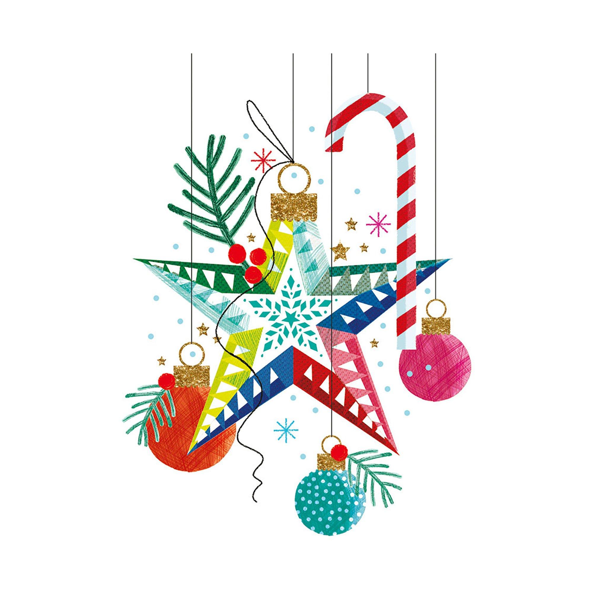 Image of Unicef Weihnachtskarten Set Christmas Stars - 11.7X17.3CM