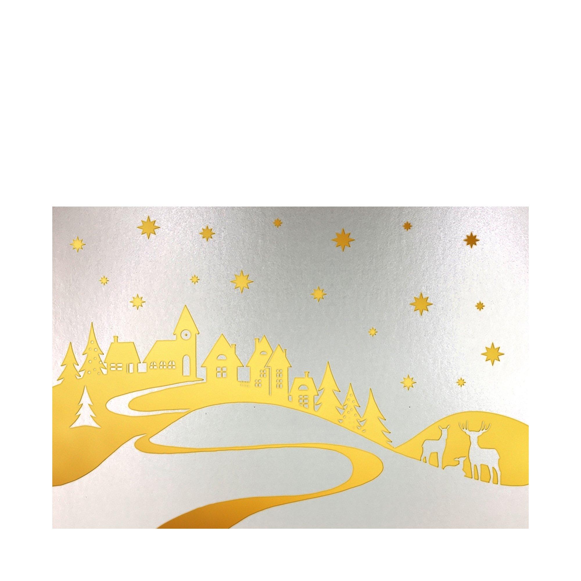 Unicef Weihnachtskarten Set Christmas Village online kaufen MANOR