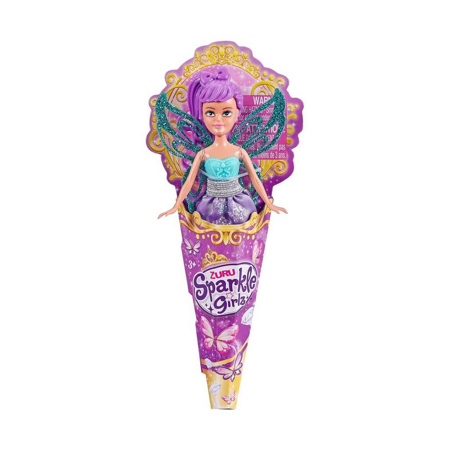 ZURU  Sparkle Girlz Mini-Puppe im Kegel, Zufallsauswahl 