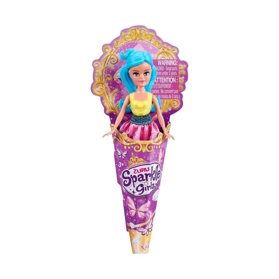 ZURU  Sparkle Girlz Mini-Puppe im Kegel, Zufallsauswahl 