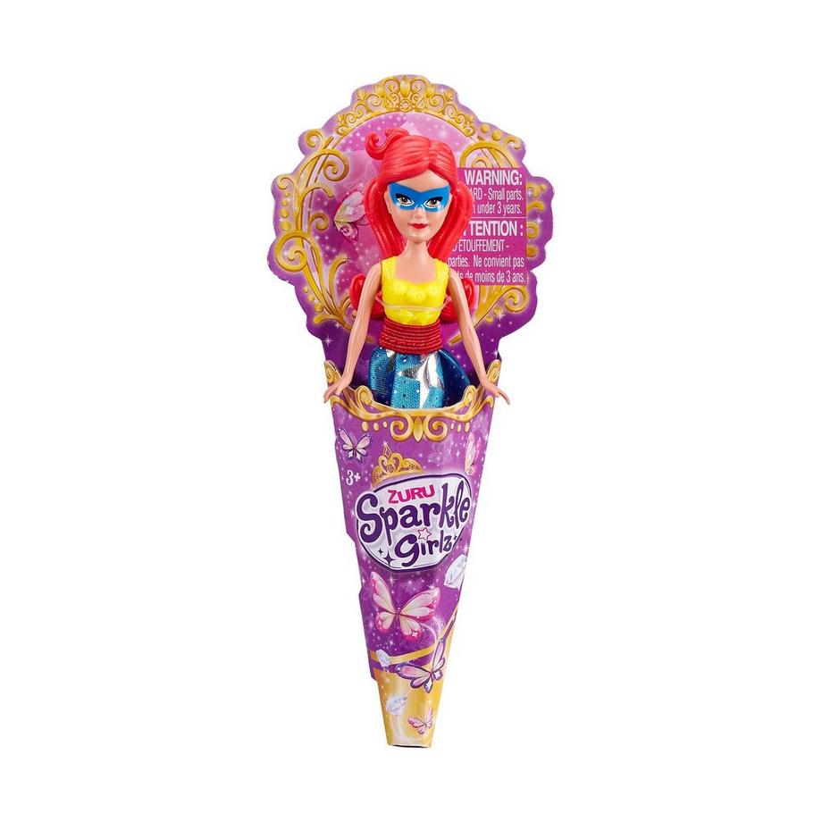 ZURU  Sparkle Girlz Mini-Puppe im Kegel, Zufallsauswahl 