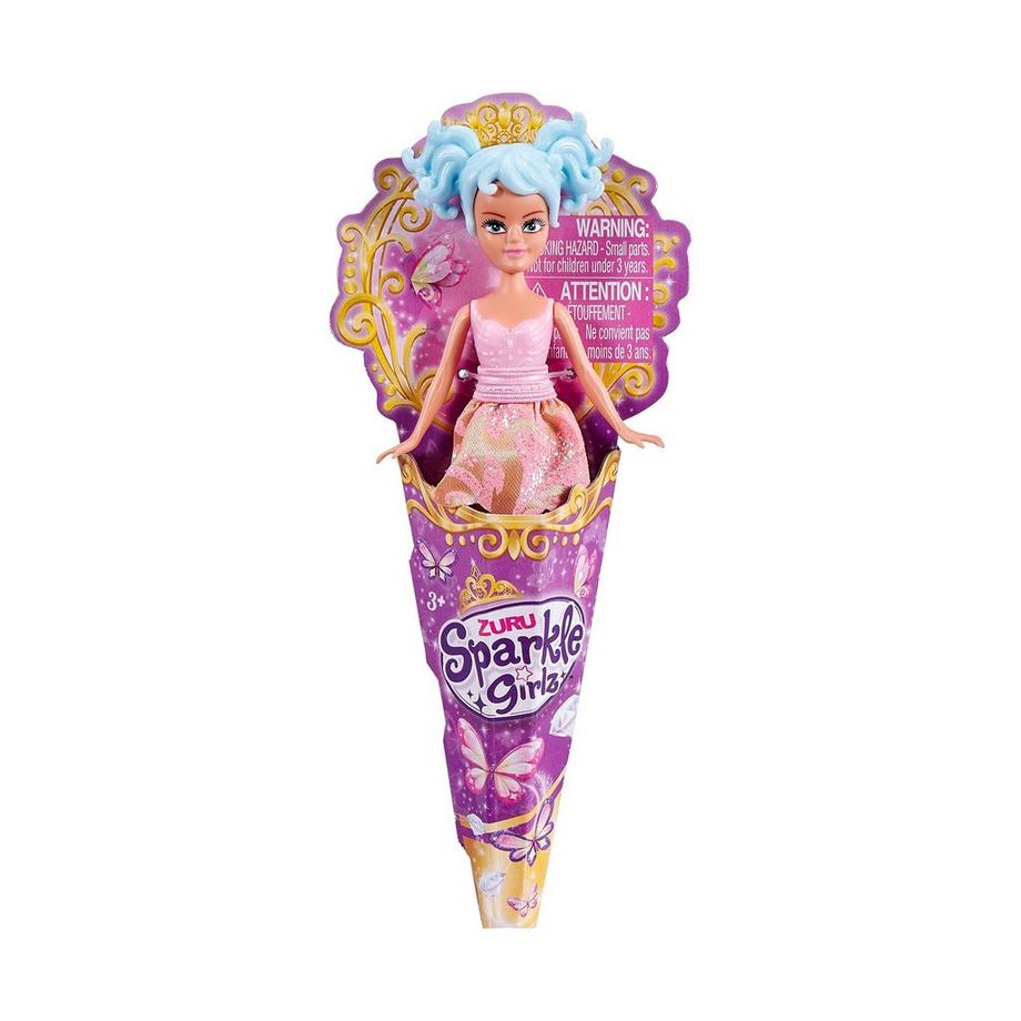 ZURU  Sparkle Girlz Mini-Puppe im Kegel, Zufallsauswahl 