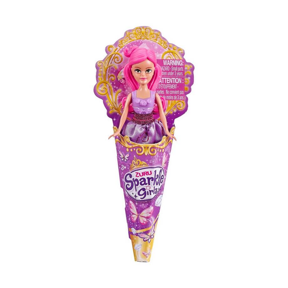 ZURU  Sparkle Girlz Mini-Puppe im Kegel, Zufallsauswahl 