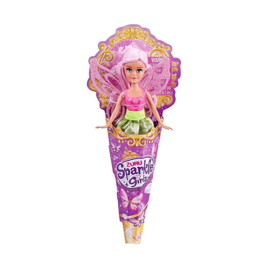 ZURU  Sparkle Girlz Mini-Puppe im Kegel, Zufallsauswahl 