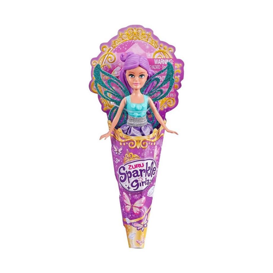 ZURU  Sparkle Girlz Mini-Puppe im Kegel, Zufallsauswahl 